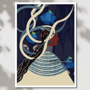 La fille de Illighadad blue